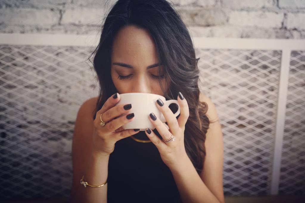 Disfrutando de un café Geisha ecuatoriano.